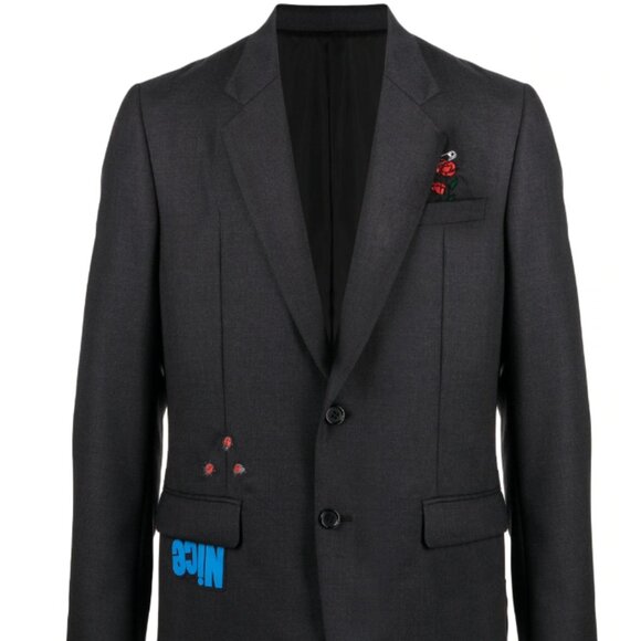 BNWT SS23 UNDERCOVER APPLIQUE DETAIL JACKET 2 - Picture 12 of 13